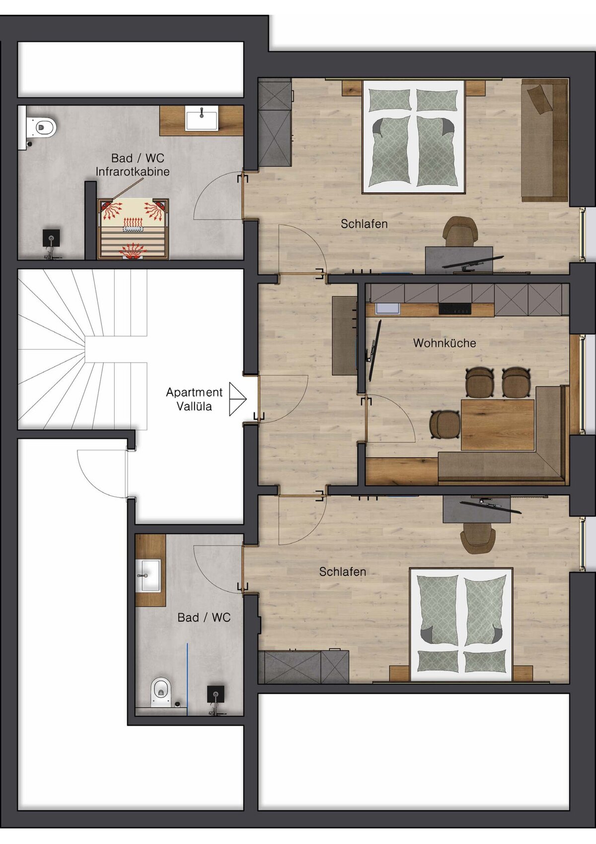  Apartment Vallüla 