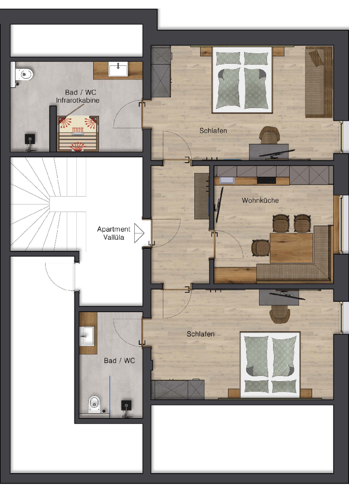  Apartment Vallüla 